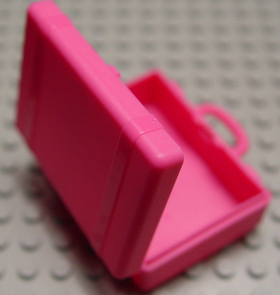 Lego 4x Dark Pink Scala Suitcase Minifig Utensil Travel Luggage