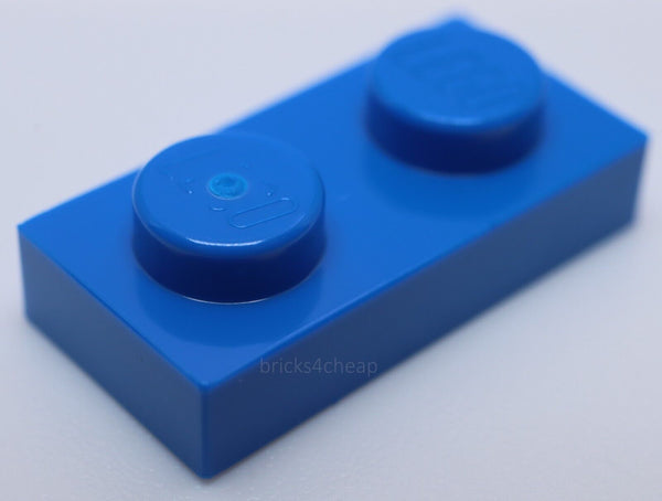 Lego 25x Blue 1 x 2 Plate