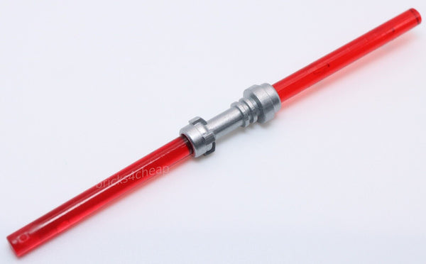 Lego Star Wars Dual Sided Metallic Silver Hilt 4L Red Bar Darth Maul Weapon