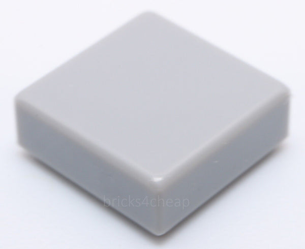 Lego 10x Light Bluish Gray Tile 1 x 1 with Groove