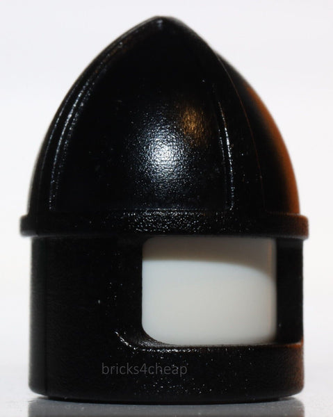Lego Castle Black Minifig Classic Bullet Helmet