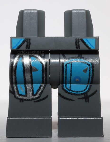 Lego Star Wars Dark Bluish Gray Hips Legs Mandalorian Dark Azure Armor