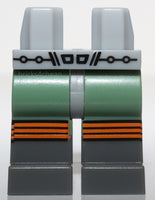 Lego Light Bluish Gray Hips Sand Green Legs Retro Space Belt and Dark Boots