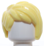 Lego Bright Light Yellow Minifig Hair Female Short Tousled Side Part