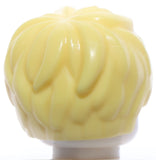 Lego Bright Light Yellow Minifig Hair Female Short Tousled Side Part