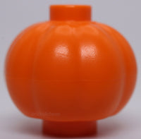 Lego 4x Orange Pumpkin Minifig Food Halloween Fall