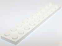 Lego 5x White Plate 2 x 10