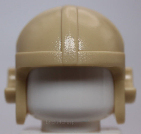 Lego Tan Aviator Minifig Cap Helmet Hat Headgear