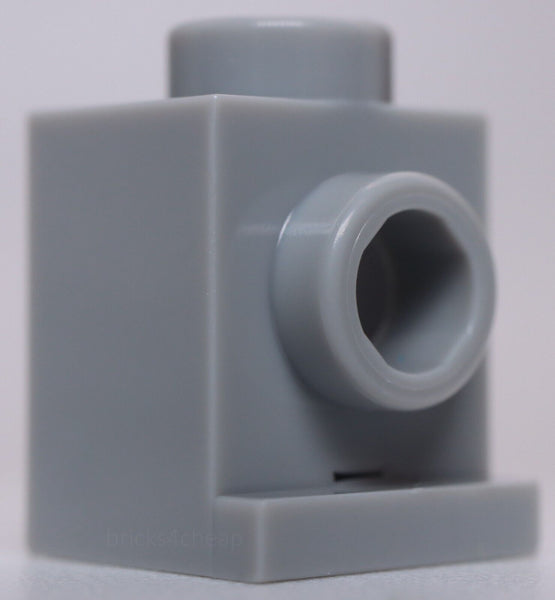 Lego 10x Light Bluish Gray Brick Modified 1 x 1 with Headlight