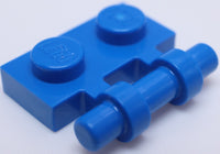 Lego 20x Blue Plate Modified 1 x 2 with Bar Handle on Side Free Ends