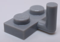 Lego 15x Light Bluish Gray Plate, Modified 1 x 2 Bar Arm Up Horizontal Arm Up
