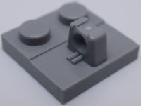 Lego 15x Light Bluish Gray Hinge Plate 2 x 2 Locking with 1 Finger on Top