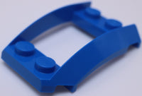 Lego 10x Blue Wedge 4 x 3 Open with Cutout and 4 Studs