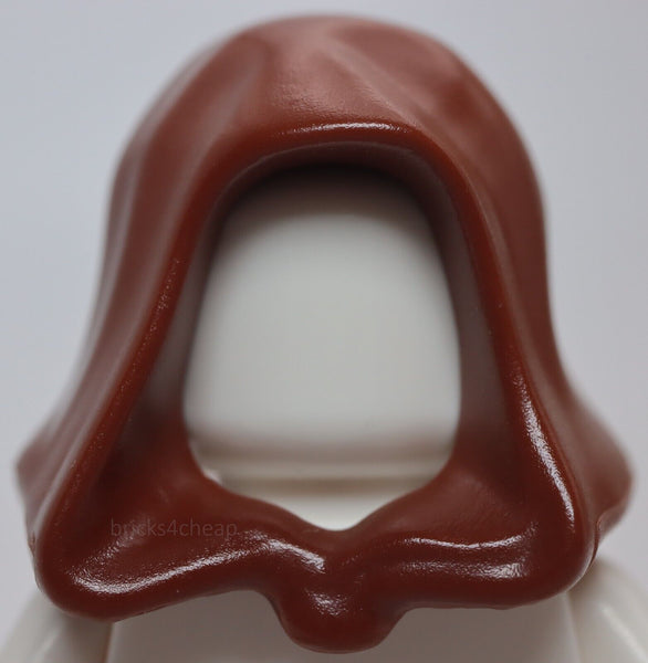 Lego Star Wars Reddish Brown Hood Minifig Headgear