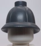 Lego Dark Bluish Gray Minifig Headgear Pith Helmet