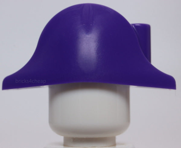 Lego Dark Purple Pirate Bicorne Hat Headgear