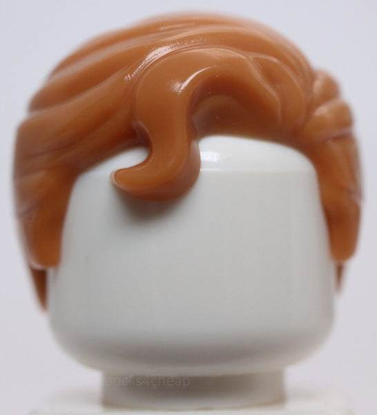 Lego Medium Nougat Minifig Short Hair with Front Curl