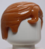 Lego Medium Nougat Minifig Short Hair with Front Curl