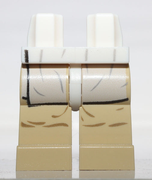 Lego Star Wars Minifig White Hips Tan Legs with White Leggings Luke Skywalker
