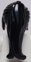 Lego Black Minifig Hair Female Ponytail Long with Side Bangs