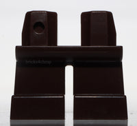 Lego Dark Brown Minifig Short Legs