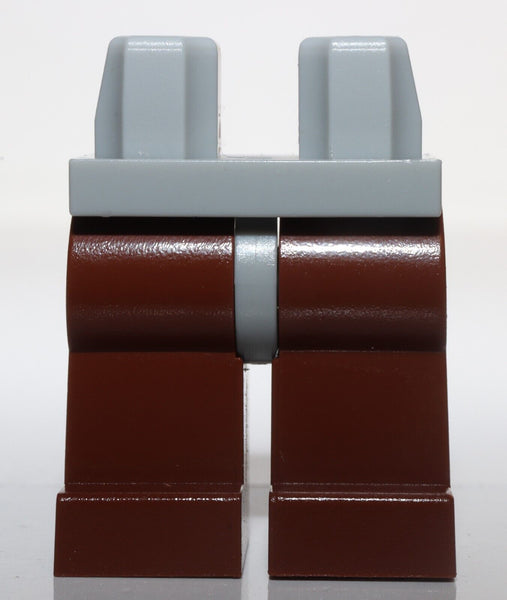 Lego Reddish Brown Legs with Light Bluish Gray Hips