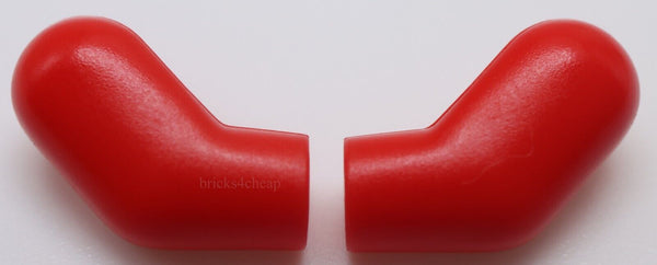 Lego Red Minifig Pair of Left and Right Arms