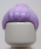 Lego Lavender Minifig Hair Female Ponytail Long Straight with Holder