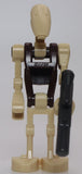 Lego Star Wars Battle Droid Minifig Dark Brown Torso Pearl Dark Gray Blaster