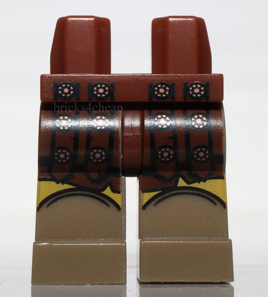 Lego Hips Dark Tan Legs Reddish Brown Roman Sword Belt Gold Medallion