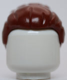 Lego Reddish Brown Minifig Hair Female with Large High Bun