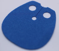 Lego Blue Minifig Cape Cloth 2 Holes Rounded Edges Spongy Stretchable Fabric