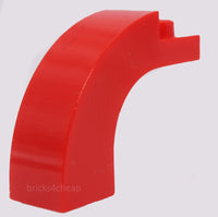 Lego 4x Red Arch 1 x 3 x 2 Curved Top