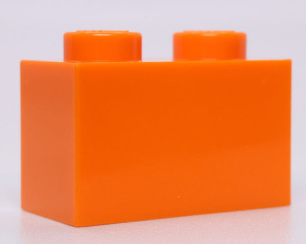 Lego 24x Orange 1 x 2 Brick