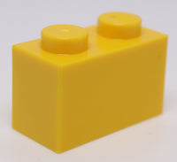 Lego 16x Yellow 1 x 2 Brick