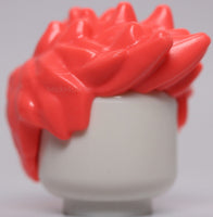 Lego Coral Spiked Minifig Hair