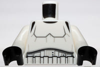 Lego Star Wars White Torso Armor Stormtrooper Armor Pattern no Shoulder Belts