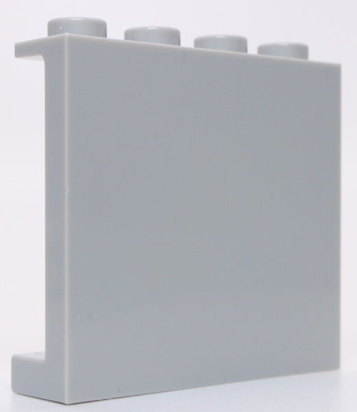 Lego 5x Light Bluish Gray Panel 1 x 4 x 3 with Side Supports Hollow Studs