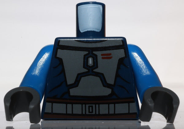 Lego Star Wars Dark Bluish Gray Torso Armor Plates Mandalorian Clone Trooper