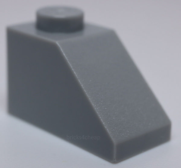 Lego 12x Light Bluish Gray Slope Inverted 45 2 x 2 with Flat Bottom Pin