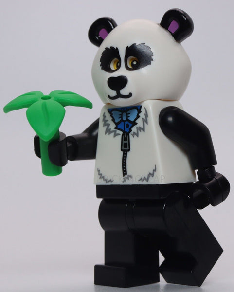 Lego Chinese New Year Panda Costume Guy with Bamboo Plant