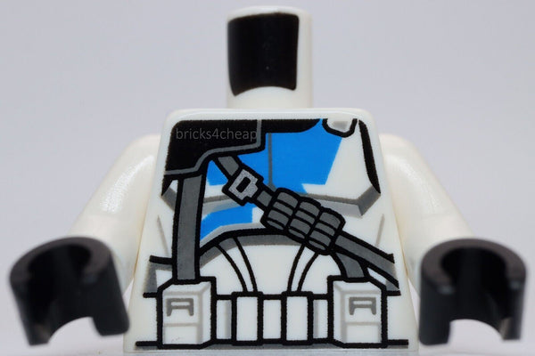 Lego Star Wars Armor Blue 501st Legion Markings Dark Bluish Gray Diagonal Belt