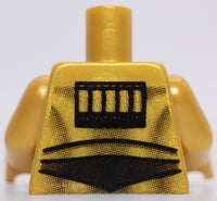 Lego Star Wars Pearl Gold C-3pO Pearl Gold Minifig Torso
