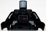 Lego Star Wars Black Torso  Armor Dark Trooper Silver Lines Belt Red Squares