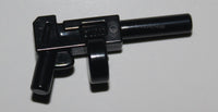 Lego Black Tommy Gun Machine Gun Minifig Weapon Batman