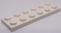 Lego 10x White 2 x 6 Plate