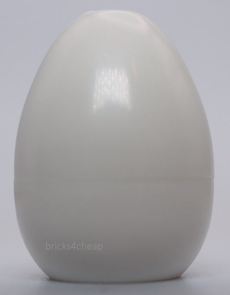 Lego 3x White Egg with Small Pin Hole