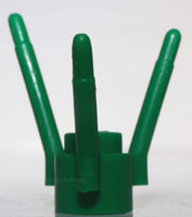 Lego 6x Green Plant with 3 Flower Stems