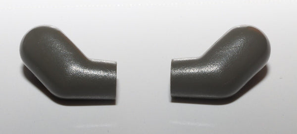 Lego Dark Gray Minifig Arms Left and Right Pair