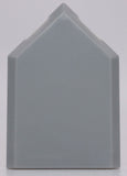 Lego 15x Light Bluish Gray Tile Modified 2 x 3 Pentagonal